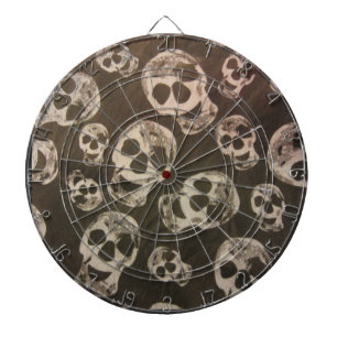 Happy Skulls Dartboard
