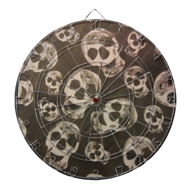 Happy Skulls Dartboard (Front)