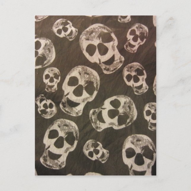 Happy Skulls Postcard (Front)