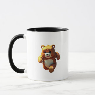 Happy Slime-Covered Baby Bear Mug