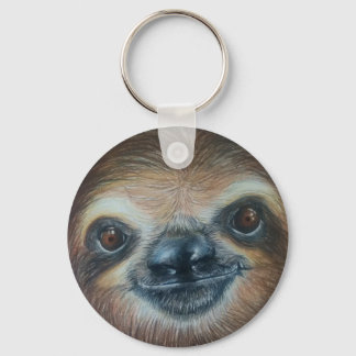 HAPPY SLOTH KEY RING! KEY RING