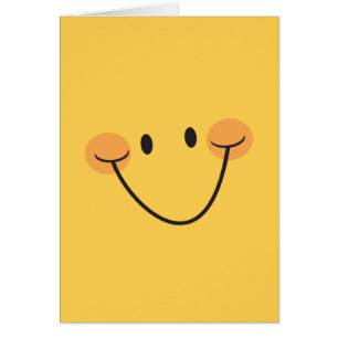 Happy smile bright yellow