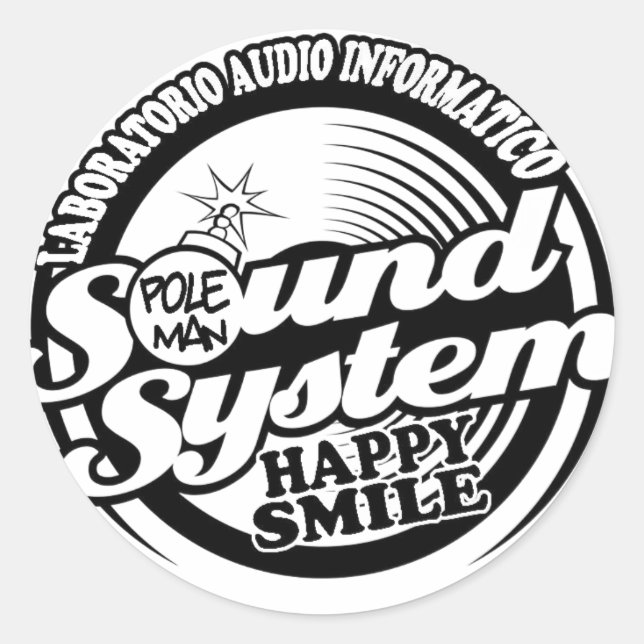 Happy Smile Sticker (Front)