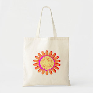 HAPPY Smile SURYA SUN Chakra Flower NVN285 FUN Tote Bag