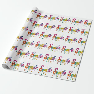 Happy Smile Wrapping Paper