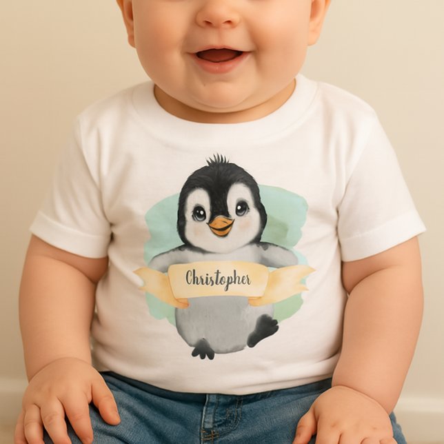 Happy Smiley Penguin Baby Top (Creator Uploaded)