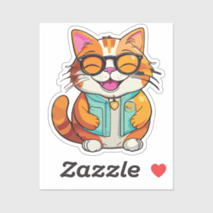happy smiling cat
