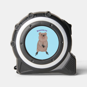 Happy smiling cute quokka cartoon design 1