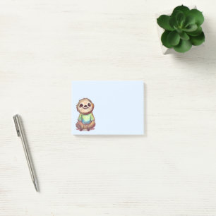 Happy Smiling Sloth Relaxed & Chill Post-it Notes