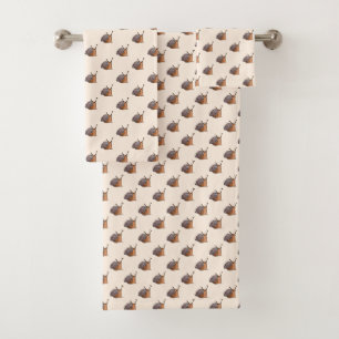 Happy Snail Bath Towel Set