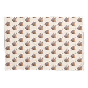 Happy Snails Pillow Case - Your Colour