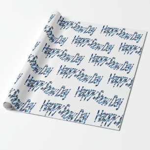 Happy Snow Day Wrapping Paper