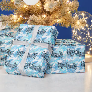 Happy Snow Day Wrapping Paper