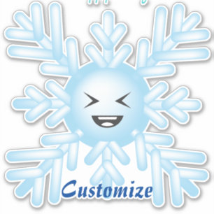 Happy Snowflake Emoticon Thunder_Cove 