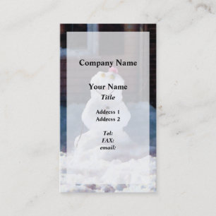 Happy Snowman Business Card
