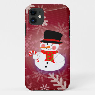Happy Snowman iPhone 11 Case