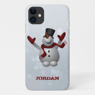 Happy Snowman iPhone 11 Case