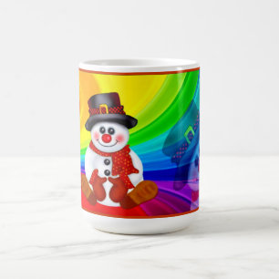 Happy Snowman Coffee Mug