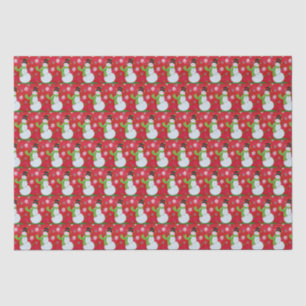 Happy Snowman Tissue Paper