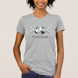 Happy Soccer Ball Thumbs Up – Fun Sports Design fo T-Shirt