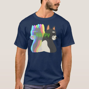 happy soulmate cat T-Shirt