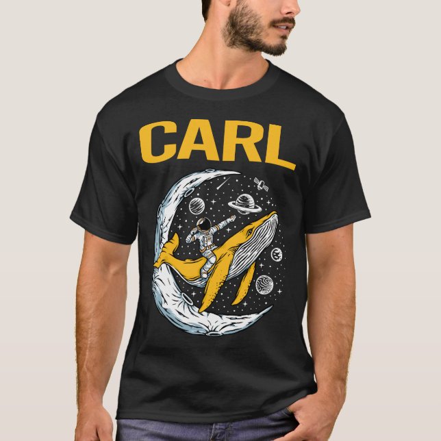 Happy Space - Carl Name T-Shirt (Front)