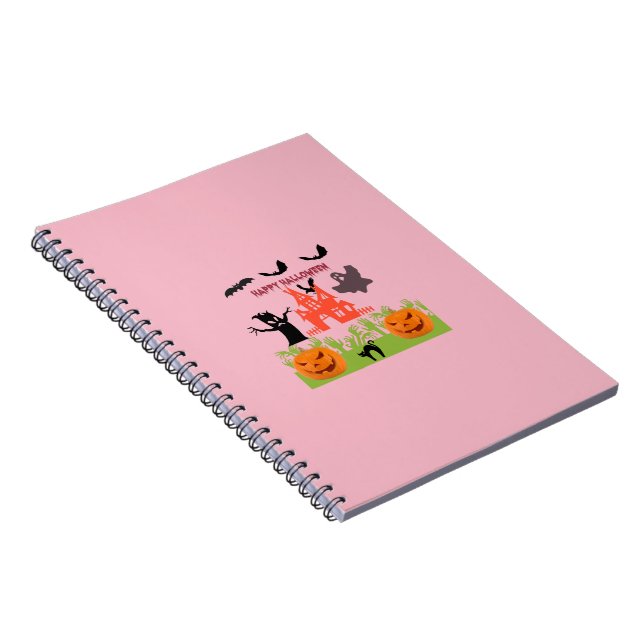 Happy Spooktastic Halloween Notebook (Right Side)