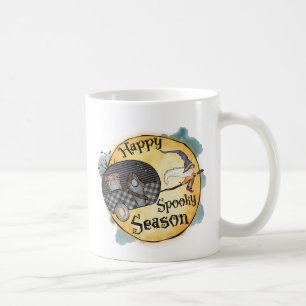 Happy Spooky Season   Halloween Camping Coffee Mug