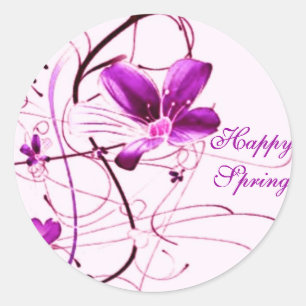 Happy Spring 2 Sticker