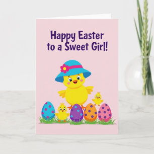 Happy Spring Bird Family Card