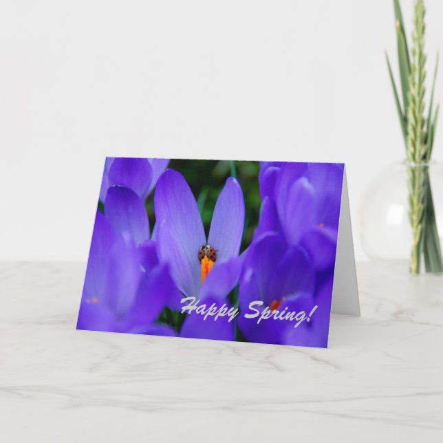 Happy Spring Card (Front)