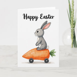 Happy Spring Creature Ride Card
