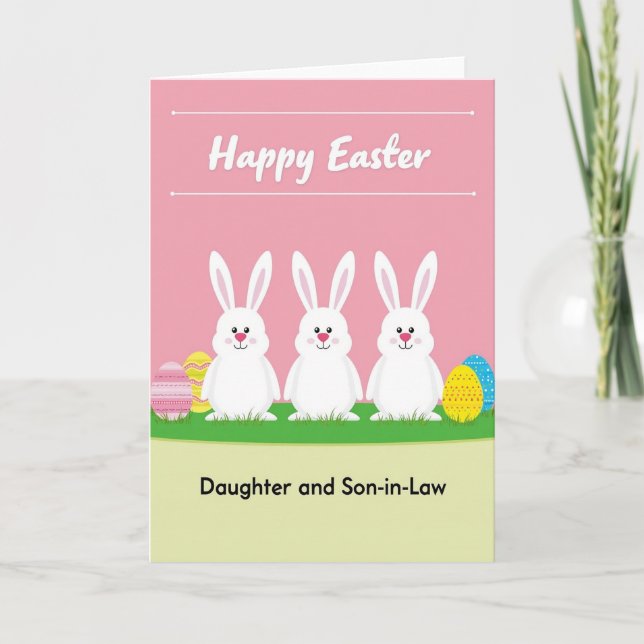 Happy Spring Creatures Card (Front)