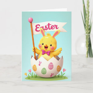 Happy Spring Critter Easter Card