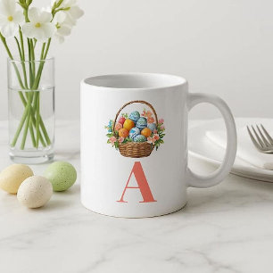 Happy Spring Easter Moments Warm Sip Morning Quote Large Coffee Mug