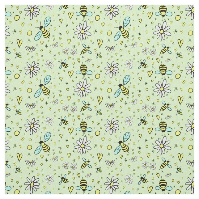 happy spring fabric (Swatch)