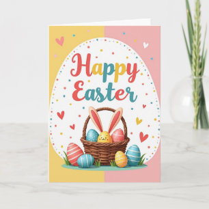 Happy Spring Festive Egg Card