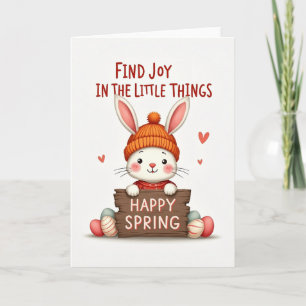 Happy Spring Joyful Creature Card