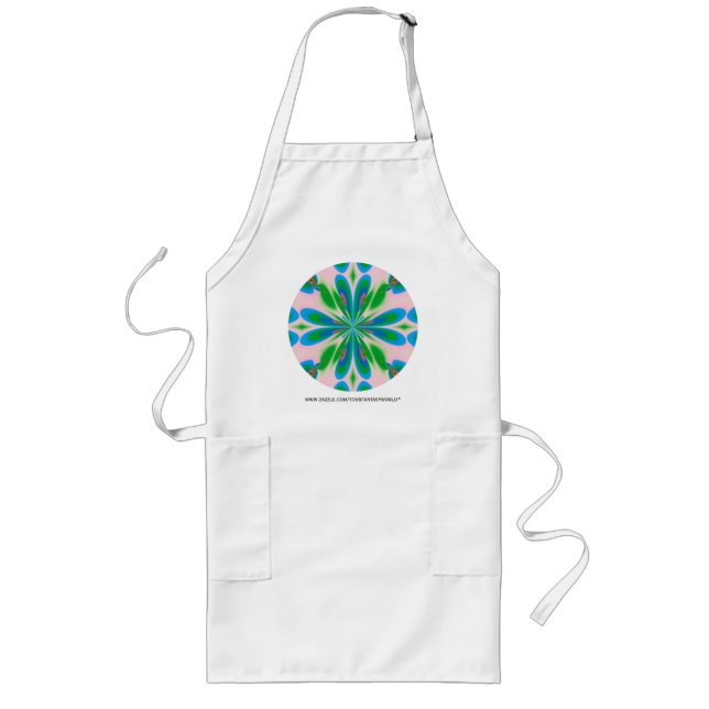 Happy Spring Long Apron (Front)