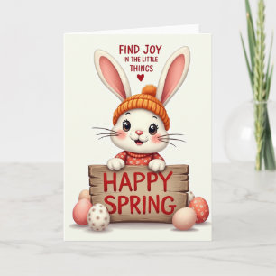 Happy Spring Pattern Card