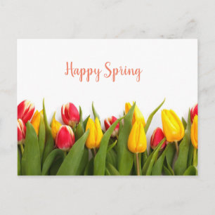 Happy Spring Postcard