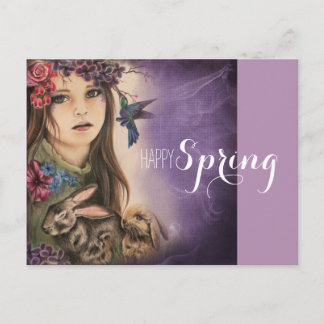 Happy Spring Postcard