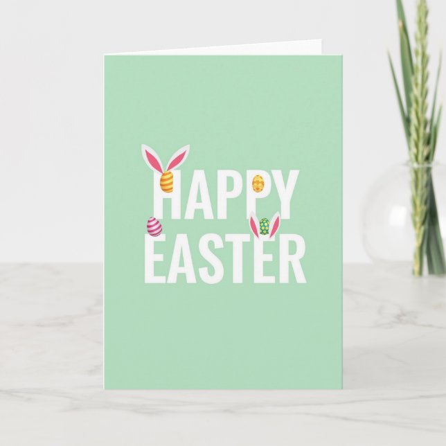Happy Spring Season Greeting Card (Front)