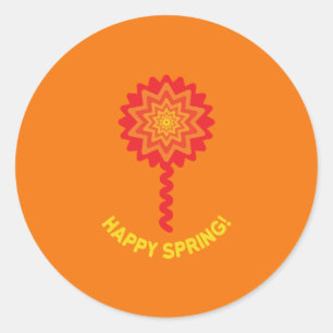 Happy Spring Sticker