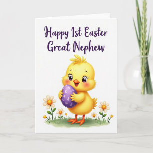 Happy Springtime Chick Card