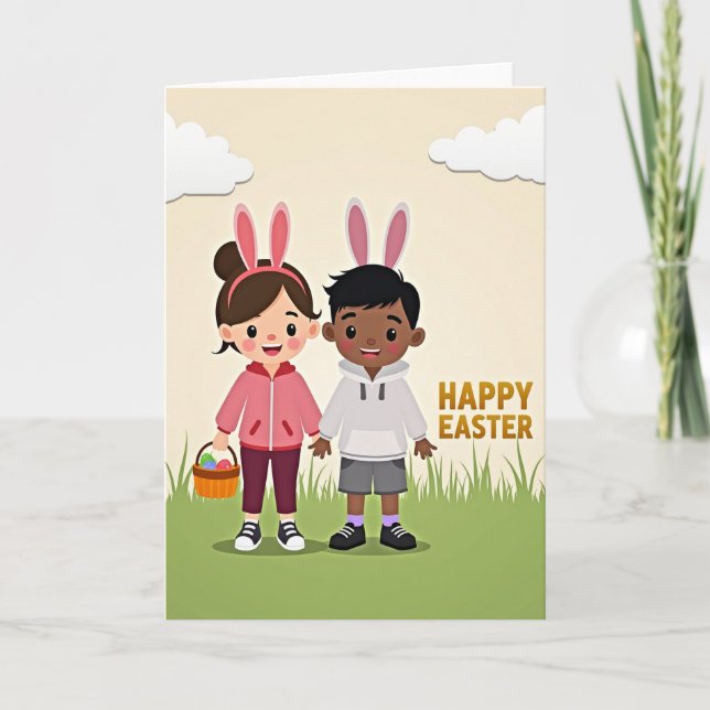 Happy Springtime Fun Day Card (Front)