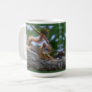 Happy Squirrel Coffee Mug