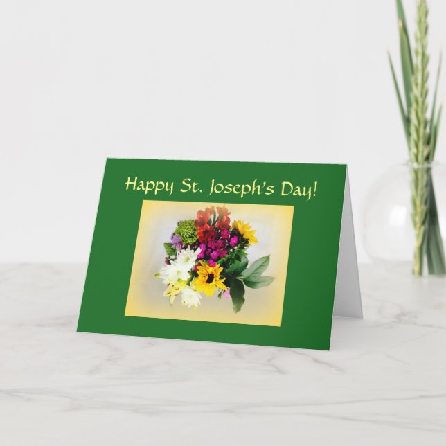 Happy St. Joseph's Day Card (Front)
