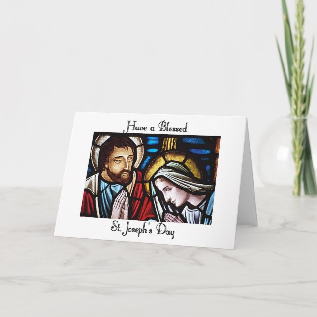 Happy St. Joseph's Day Card (Front)