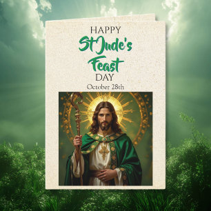 Happy St Jude's Day October 28th Card